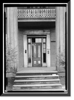 Historic Framed Print, Benjamin Pinckney Worthington House, Sixth Avenue South, Birmingham, Jefferson County, AL - 6,  17-7/8" x 21-7/8"