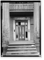 Historic Framed Print, Benjamin Pinckney Worthington House, Sixth Avenue South, Birmingham, Jefferson County, AL - 6,  17-7/8" x 21-7/8"