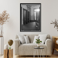 Historic Framed Print, Benjamin Pinckney Worthington House, Sixth Avenue South, Birmingham, Jefferson County, AL - 7,  17-7/8" x 21-7/8"