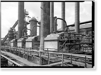 Sloss-Sheffield Steel & Iron, First Avenue North Viaduct at Thirty-second Street, Birmingham, Jefferson County, AL - 2, Antique Poster