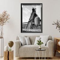 Sloss-Sheffield Steel & Iron, First Avenue North Viaduct at Thirty-second Street, Birmingham, Jefferson County, AL - 8, Vintage Poster