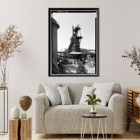 Sloss-Sheffield Steel & Iron, First Avenue North Viaduct at Thirty-second Street, Birmingham, Jefferson County, AL - 30, Vintage Poster