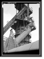 Sloss-Sheffield Steel & Iron, First Avenue North Viaduct at Thirty-second Street, Birmingham, Jefferson County, AL - 32, Vintage Poster