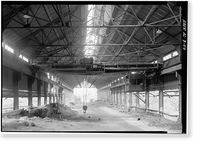 Sloss-Sheffield Steel & Iron, First Avenue North Viaduct at Thirty-second Street, Birmingham, Jefferson County, AL - 43, Antique Poster
