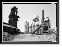 Sloss-Sheffield Steel & Iron, First Avenue North Viaduct at Thirty-second Street, Birmingham, Jefferson County, AL - 52, Vintage Print