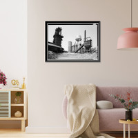 Sloss-Sheffield Steel & Iron, First Avenue North Viaduct at Thirty-second Street, Birmingham, Jefferson County, AL - 52, Vintage Print