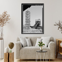 Sloss-Sheffield Steel & Iron, First Avenue North Viaduct at Thirty-second Street, Birmingham, Jefferson County, AL - 53 Classic, Vintage Poster