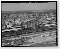 Sloss-Sheffield Steel & Iron, First Avenue North Viaduct at Thirty-second Street, Birmingham, Jefferson County, AL - 126, Vintage Poster