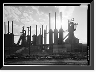 Woodward Coal & Iron Company Furnace, Opossum Creek vicinity, Woodward, Jefferson County, AL - 6, Antique Poster