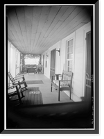 James Greer Bankhead House, U.S. Route 278, Sulligent, Lamar County, AL - 3, Antique Print