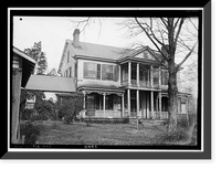 Mary McFarland House, 420 South Pine Street, Florence, Lauderdale County, AL, Antique Poster