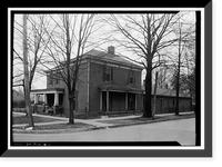 Perry House, North Pine & Tuscaloosa Streets, Florence, Lauderdale County, AL, Vintage Poster