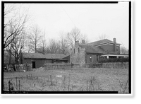 Perry House, North Pine & Tuscaloosa Streets, Florence, Lauderdale County, AL - 2, Antique Print