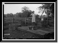 Taylor-Cunningham House (first), Bellevue Road, Rogersville vicinity, Lauderdale County, AL - 9 Classic, Vintage Print