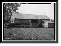Taylor-Cunningham House (first), Bellevue Road, Rogersville vicinity, Lauderdale County, AL - 10, Vintage Wall Art