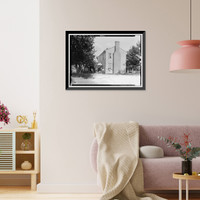 Taylor-Cunningham House (second), Bellevue Road, Rogersville vicinity, Lauderdale County, AL - 2 Classic, Historic Print