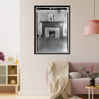 Taylor-Cunningham House (second), Bellevue Road, Rogersville vicinity, Lauderdale County, AL - 5, Antique Poster