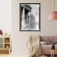 Saunders-Goode-Hall House, State Highway 101, Town Creek vicinity, Lawrence County, AL - 11, Vintage Poster