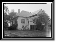 Holliday-Carey House, 360 North College Street, Auburn, Lee County, AL - 3, Antique Print