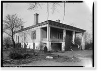 Cauthen House, East Drake Avenue, Auburn, Lee County, AL, Vintage Poster