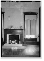 James Ellington House, Oak Bowery Road vicinity, Gold Hill, Lee County, AL - 10, Antique Poster