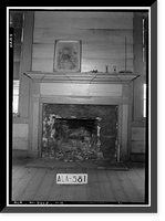 James Ellington House, Oak Bowery Road vicinity, Gold Hill, Lee County, AL - 11, Vintage Print