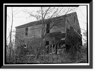 Historic Framed Print, Moffitt's Mill, Opelika vicinity, Lee County, AL - 2,  17-7/8" x 21-7/8"