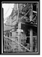 Historic Framed Print, Moffitt's Mill, Opelika vicinity, Lee County, AL - 3,  17-7/8" x 21-7/8"