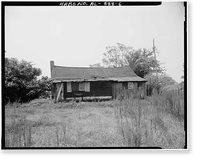 Historic Architecture - Burkville vicinity, Alabama - McCary Tenant Hous