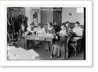 Historic Framed Print, Hdqrs. .  Sunday's Committee,  17-7/8" x 21-7/8"