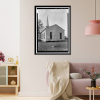 Presbyterian Church, State Highway 97 (County Road 29), Lowndesboro, Lowndes County, AL - 2, Vintage Wall Art