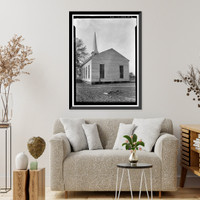 Presbyterian Church, State Highway 97 (County Road 29), Lowndesboro, Lowndes County, AL - 2, Vintage Wall Art