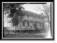 Francis Lewis House, State Highway 97 (County Road 29), Lowndesboro, Lowndes County, AL Classic, Antique Wall Art