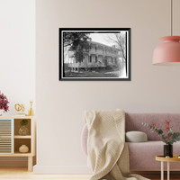 Francis Lewis House, State Highway 97 (County Road 29), Lowndesboro, Lowndes County, AL Classic, Antique Wall Art