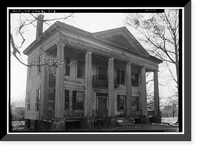Archibald Tyson House, State Highway 97 (County Road 29), Lowndesboro, Lowndes County, AL Classic, Antique Poster