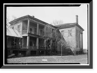 Archibald Tyson House, State Highway 97 (County Road 29), Lowndesboro, Lowndes County, AL - 3, Vintage Poster