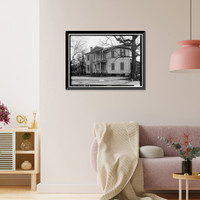 Mary Reese House, State Highway 97 (County Road 29), Lowndesboro, Lowndes County, AL - 2, Antique Print