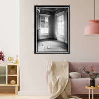 Historic Framed Print, Haygood House, State Highway 97 (County Road 29), Lowndesboro, Lowndes County, AL - 10,  17-7/8" x 21-7/8"