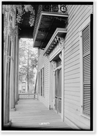Historic Framed Print, Haygood House, State Highway 97 (County Road 29), Lowndesboro, Lowndes County, AL - 14,  17-7/8" x 21-7/8"
