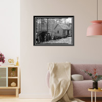 Le Sueur's Mill, Ropes Creek, Notasulga vicinity, Macon County, AL, Vintage Print