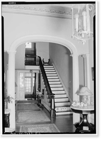 Grey Columns, Old Montgomery Road (Institute Road), Tuskegee, Macon County, AL - 6, Antique Print