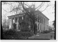 Grey Columns, Old Montgomery Road (Institute Road), Tuskegee, Macon County, AL - 10, Vintage Print
