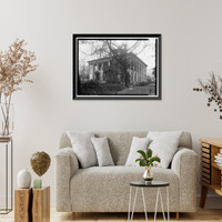 Grey Columns, Old Montgomery Road (Institute Road), Tuskegee, Macon County, AL - 10, Vintage Print