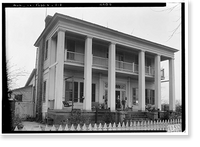 G. Y. Lamar House, U.S. Highway 29 (State Highway 15), Tuskegee vicinity, Macon County, AL, Vintage Print