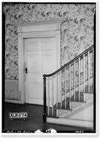 Historic Framed Print, Burritt House, 303 Eustis Avenue, Huntsville, Madison County, AL - 7,  17-7/8" x 21-7/8"