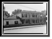 Boswell-McClung House, 415 McClung Street, Huntsville, Madison County, AL, Historic Print