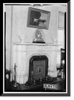 Boswell-McClung House, 415 McClung Street, Huntsville, Madison County, AL - 9, Antique Print
