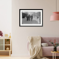 Historic Framed Print, Louis Ellman arrested,  17-7/8" x 21-7/8"