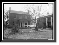 J. Withers Clay House, 513 Eustis Avenue, Huntsville, Madison County, AL - 2, Antique Print