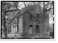 J. Withers Clay House, 513 Eustis Avenue, Huntsville, Madison County, AL - 6, Antique Poster
